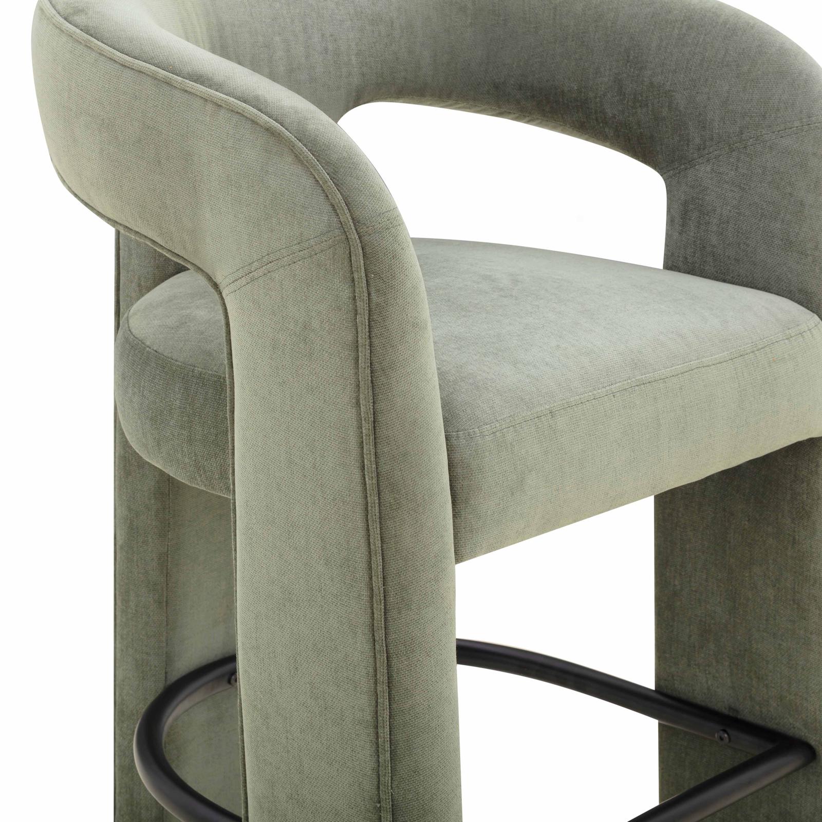 TOV Furniture Malone Performance Chenille Counter Stool