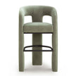 TOV Furniture Malone Performance Chenille Bar Stool
