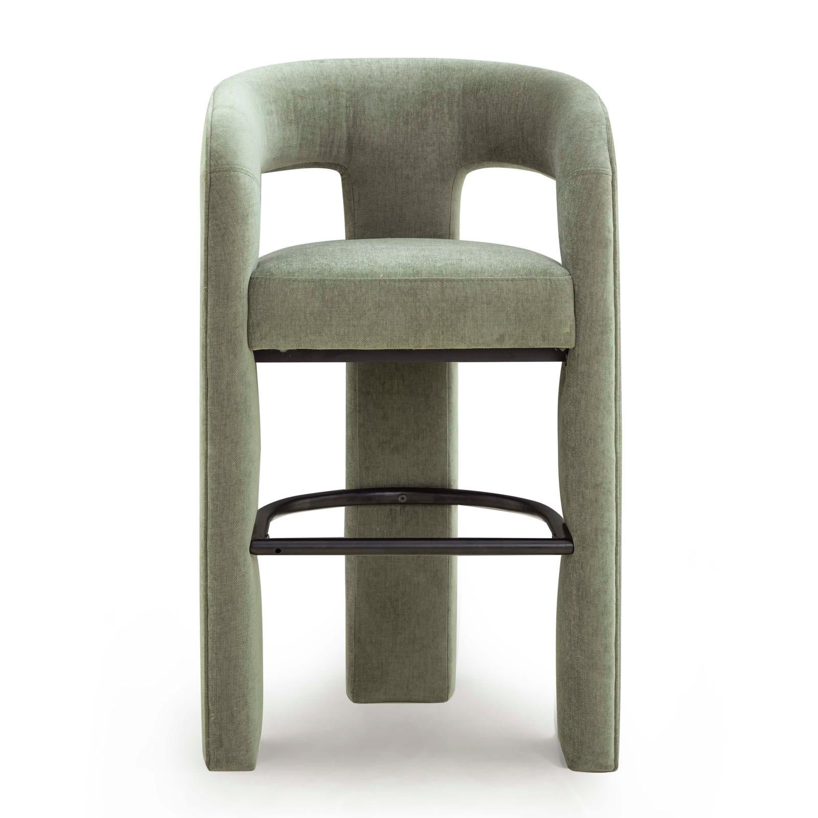TOV Furniture Malone Performance Chenille Bar Stool