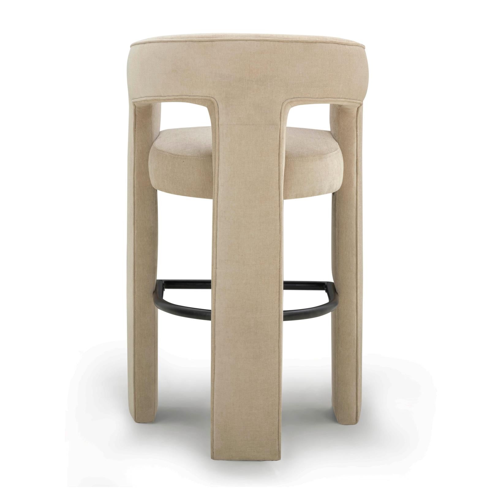 TOV Furniture Malone Performance Chenille Bar Stool