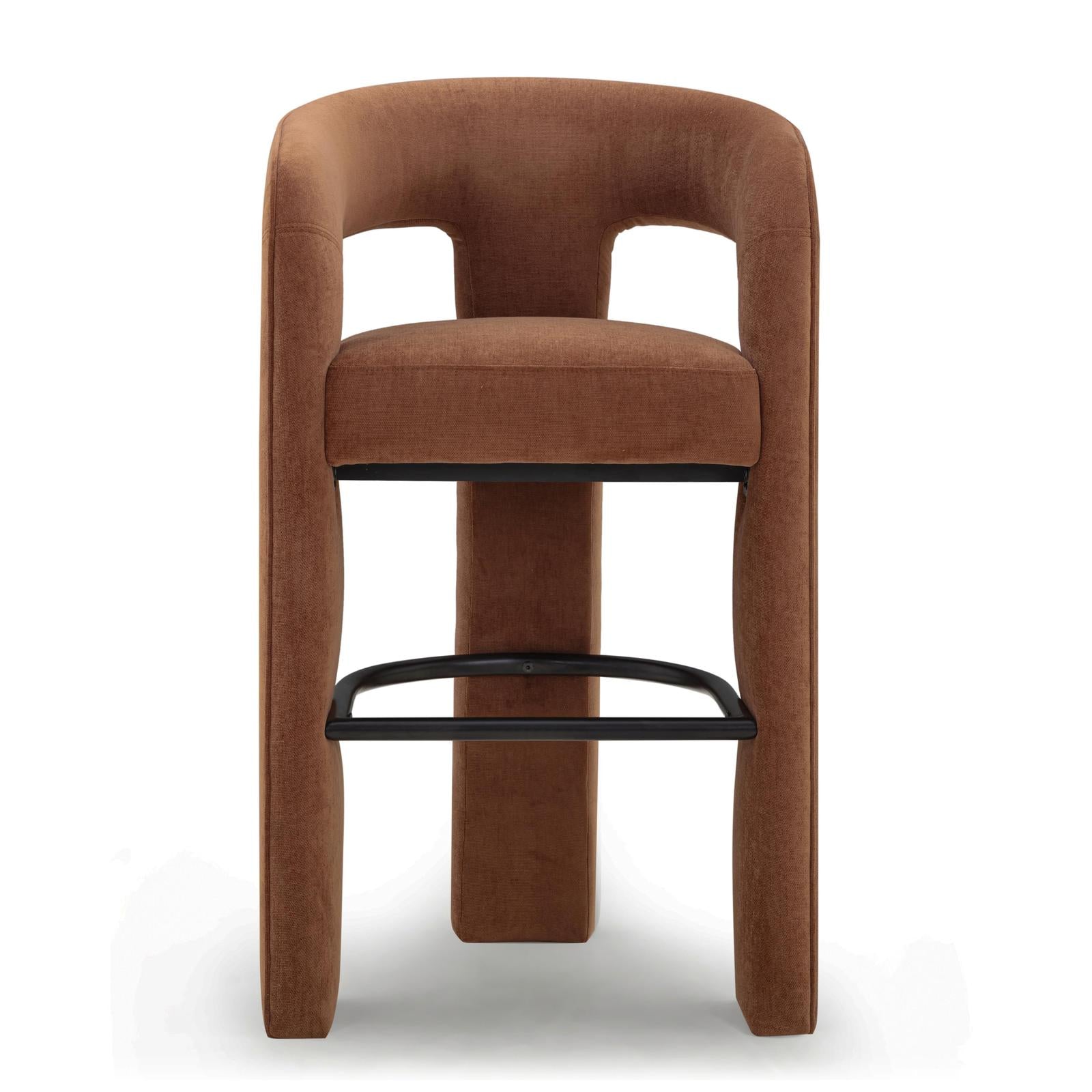 TOV Furniture Malone Performance Chenille Bar Stool