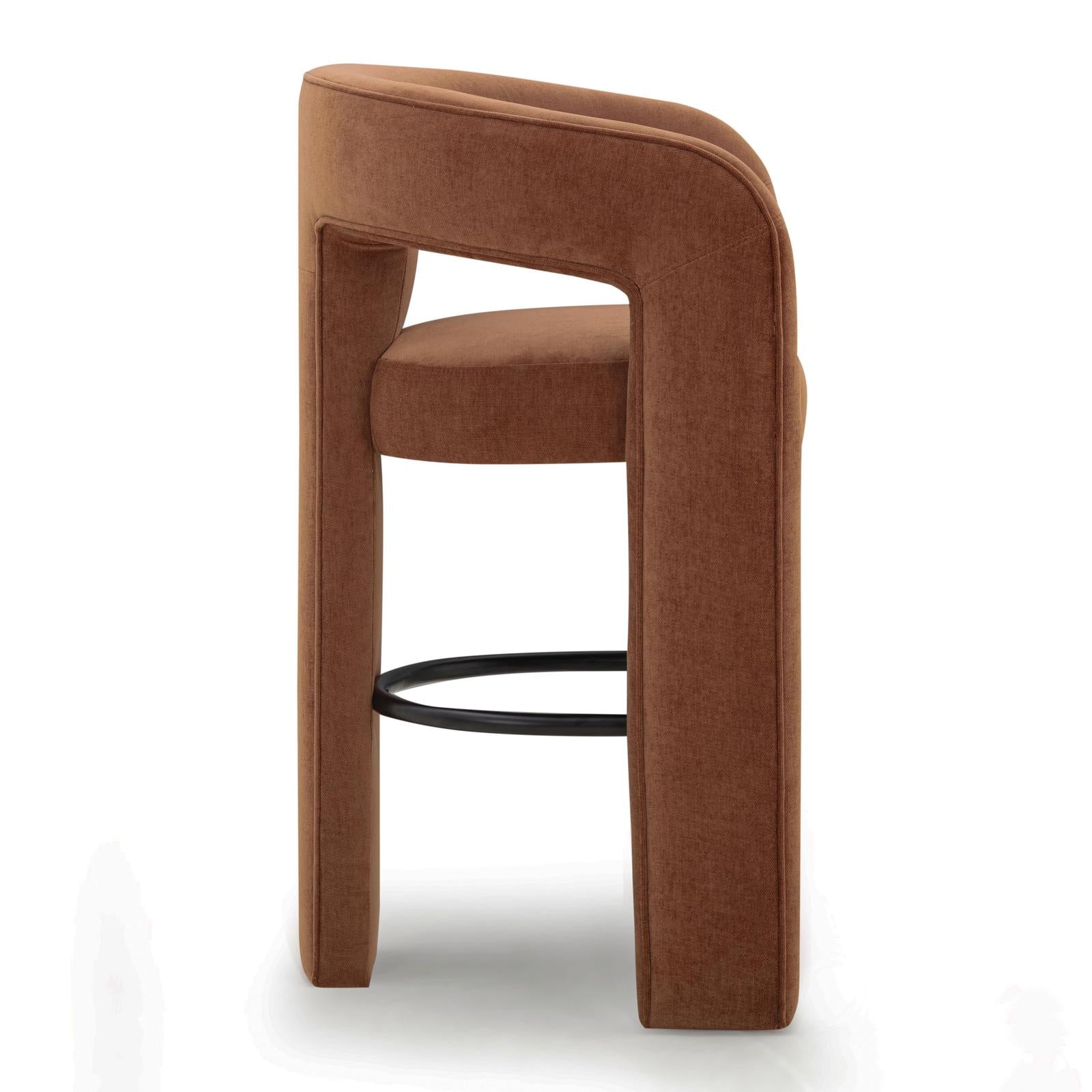 TOV Furniture Malone Performance Chenille Bar Stool