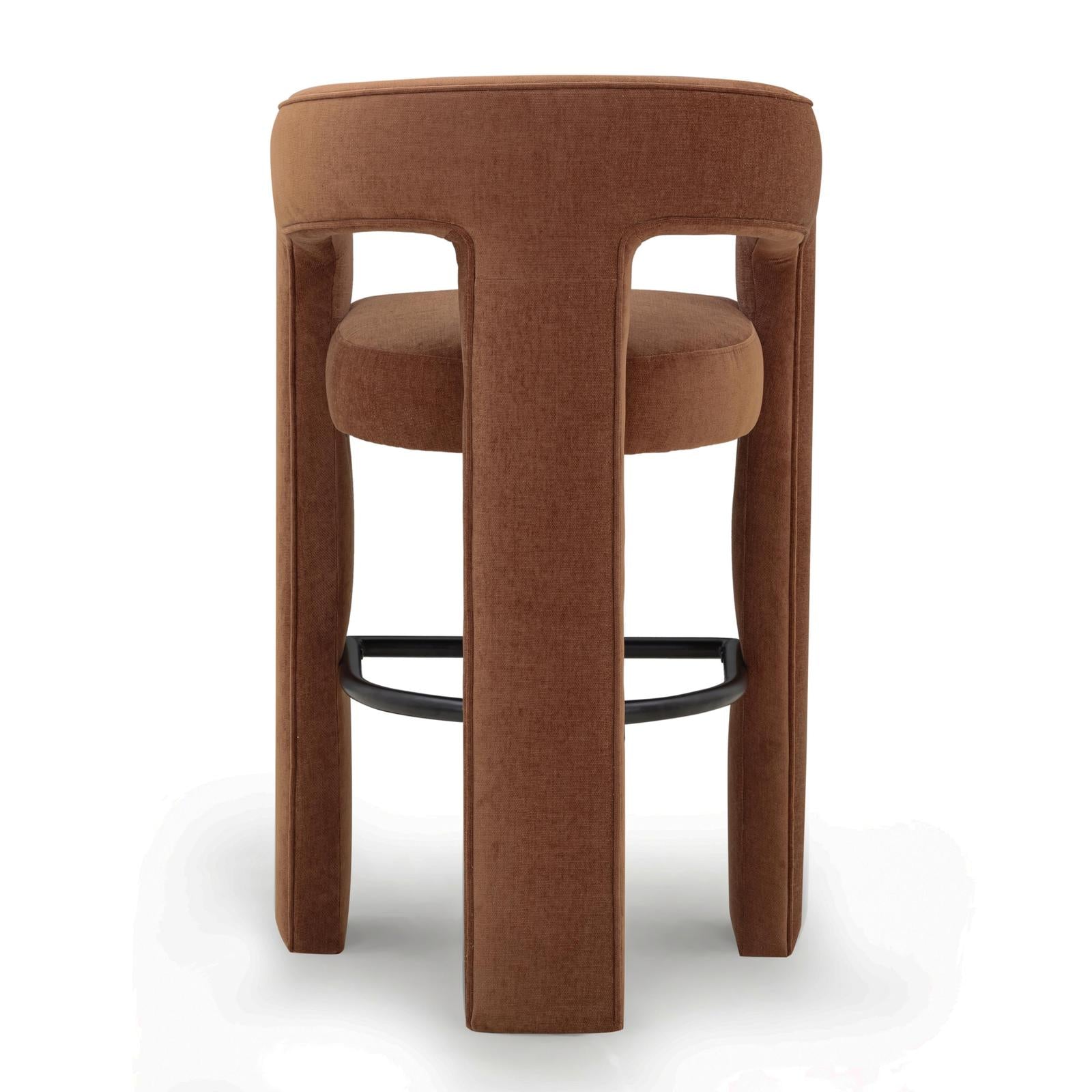 TOV Furniture Malone Performance Chenille Bar Stool