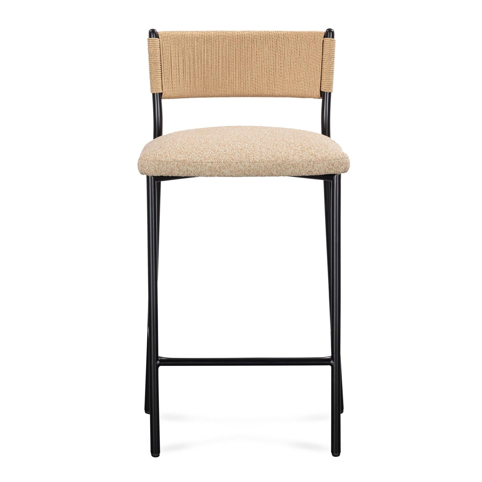 TOV Furniture Celine Boucle Bar Stool