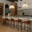 TOV Furniture Celine Boucle Counter Stool