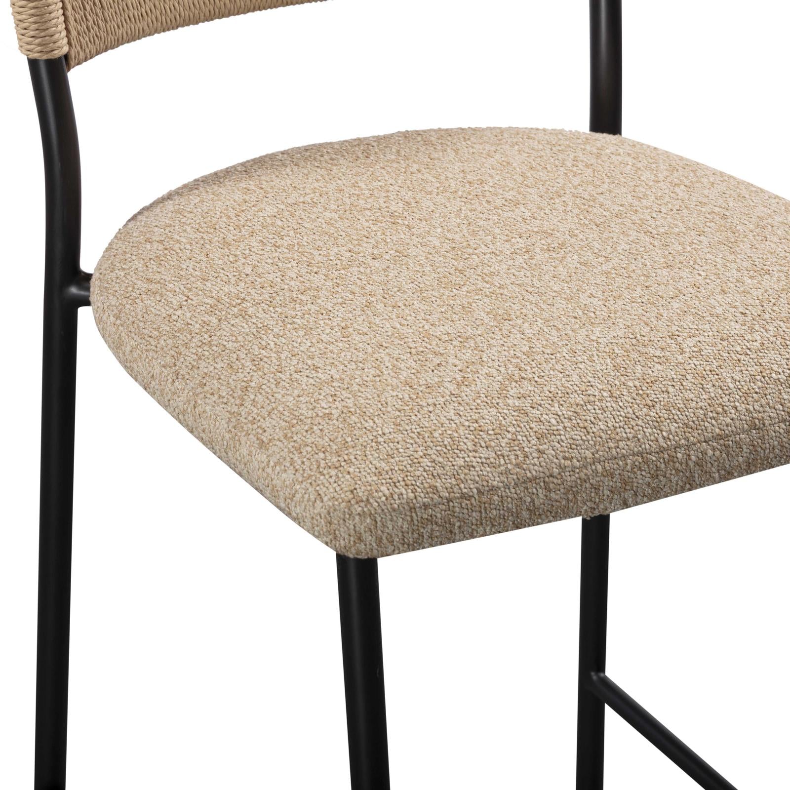 TOV Furniture Celine Boucle Counter Stool