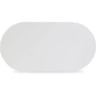 TOV Furniture Nara Pure White Indoor/Outdoor Concrete Dining Table