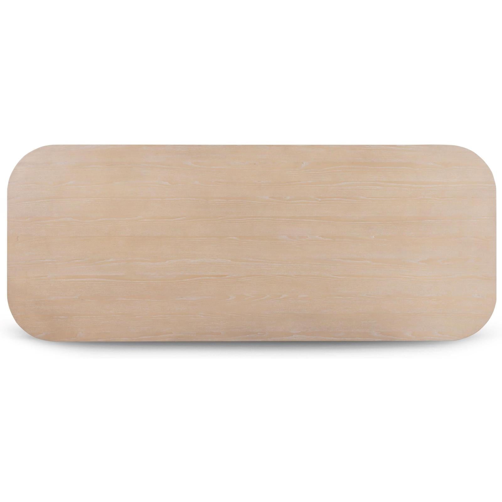 TOV Furniture Brocha Ash Wood Dining Table