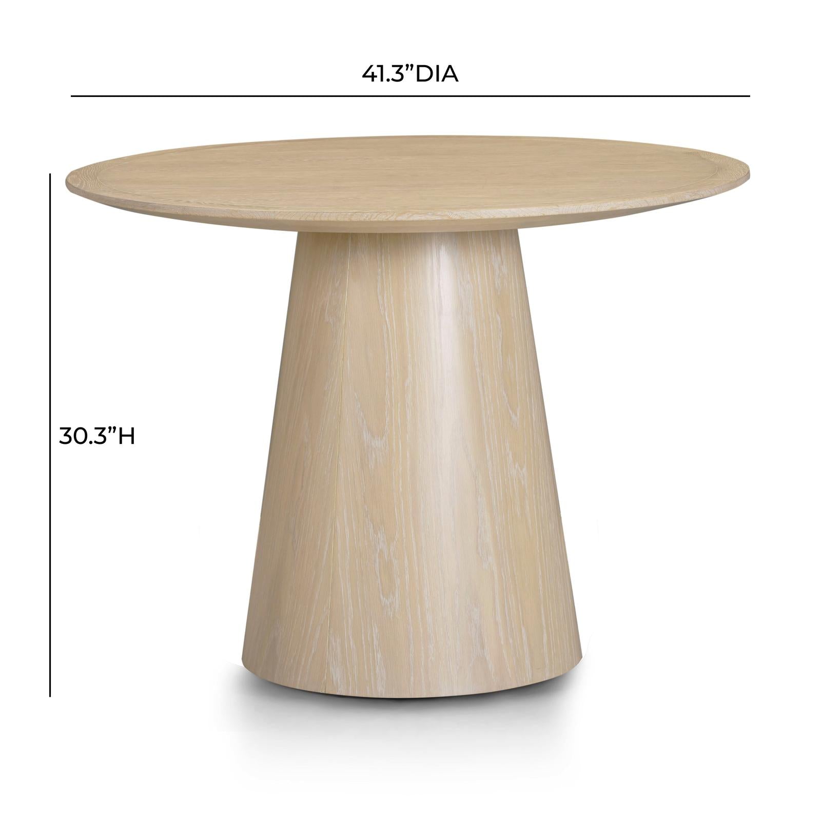 TOV Furniture Sahara Oak Round Dining Table
