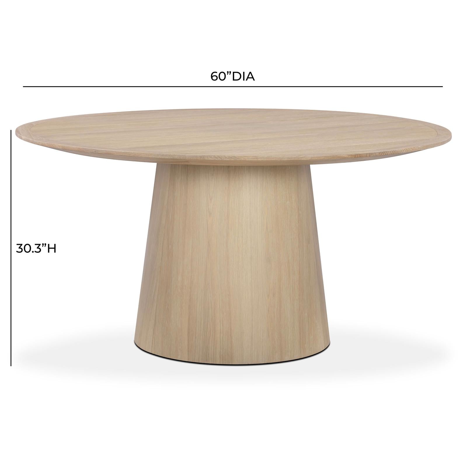 TOV Furniture Sahara Oak Round Dining Table