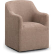 TOV Furniture Helena Tall Textured Weave Performance Fabric Dining Chair