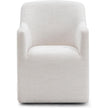 TOV Furniture Helena Tall Textured Weave Performance Fabric Dining Chair