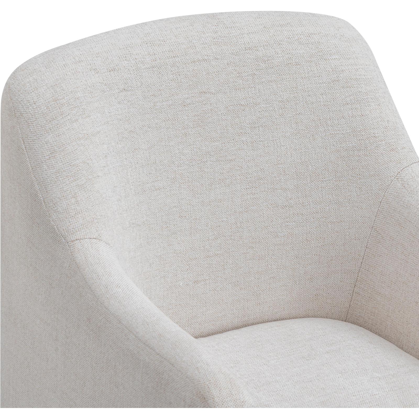 TOV Furniture Helena Tall Textured Weave Performance Fabric Dining Chair