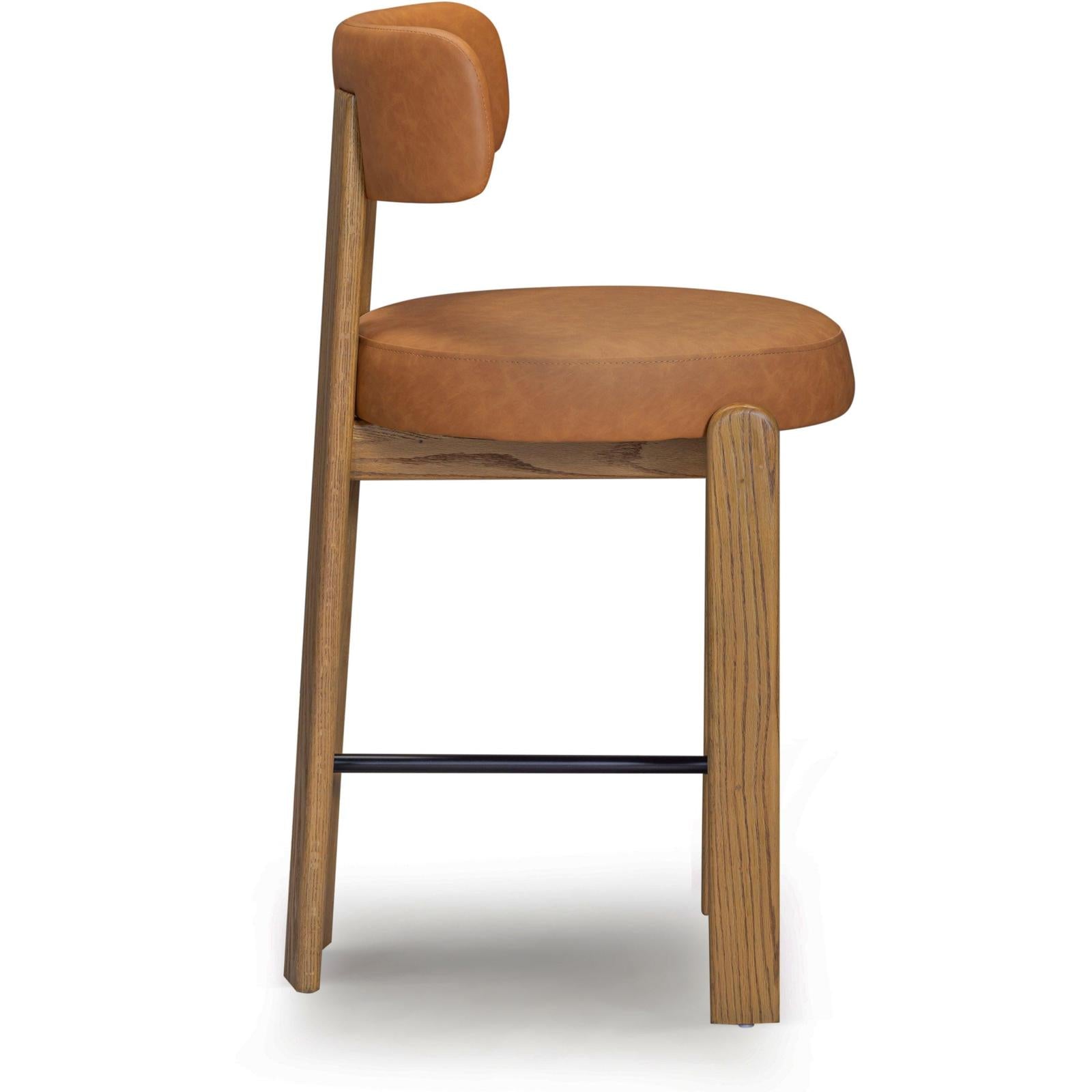TOV Furniture Odessa Performance Vegan Leather Counter Stool