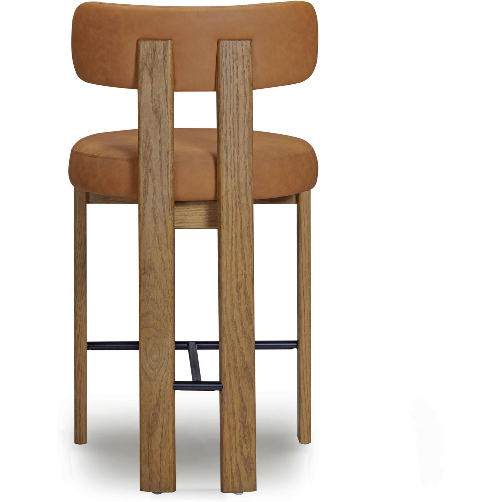 TOV Furniture Odessa Performance Vegan Leather Counter Stool