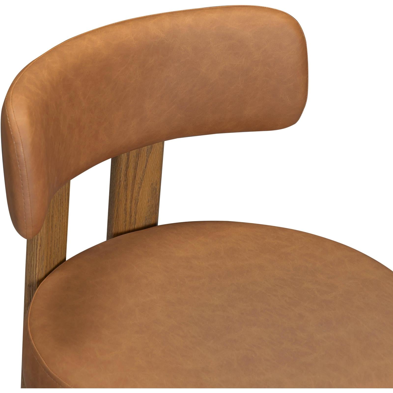TOV Furniture Odessa Performance Vegan Leather Counter Stool