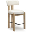TOV Furniture Odessa Performance Vegan Leather Counter Stool