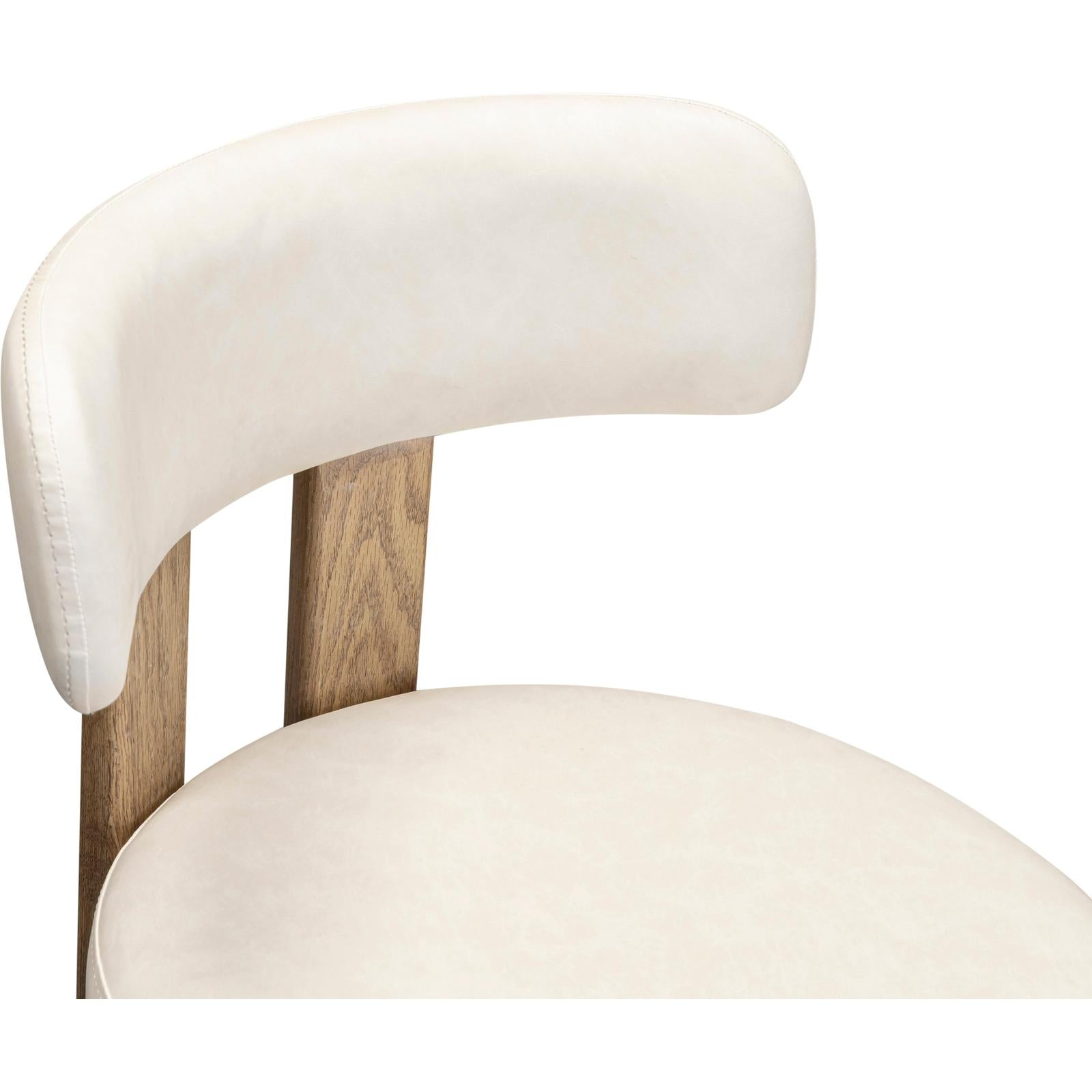 TOV Furniture Odessa Performance Vegan Leather Counter Stool