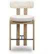 TOV Furniture Odessa Performance Vegan Leather Counter Stool