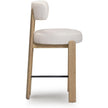 TOV Furniture Odessa Cream Performance Fabric Counter Stool