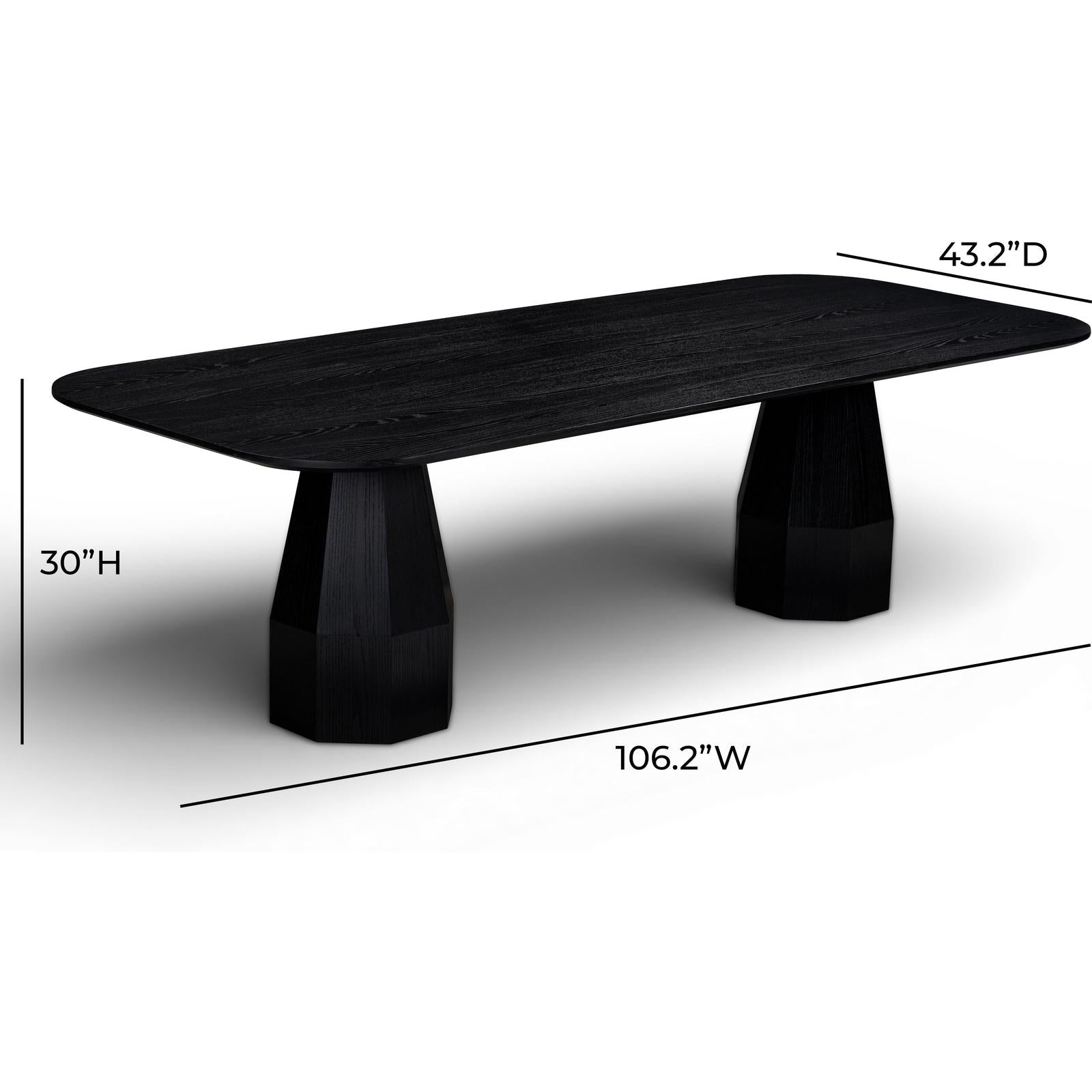 TOV Furniture Brocha Ash Wood Dining Table