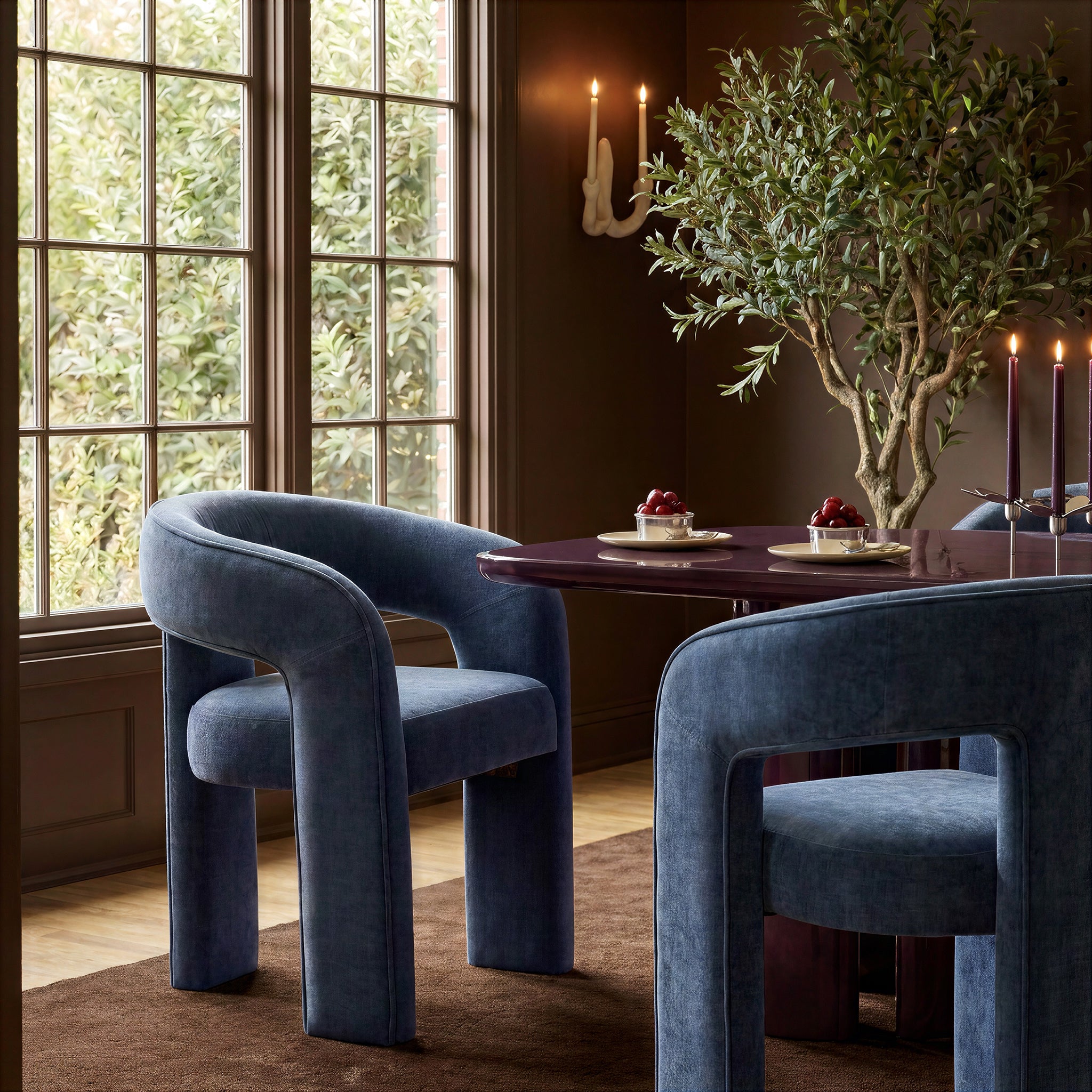 TOV Furniture Malone Performance Chenille Dining Chair