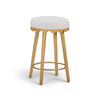 TOV Furniture Oodle Performance Vegan Mohair Counter Stool