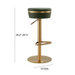 TOV Furniture Astro Adjustable Stool