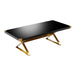 TOV Furniture Adeline Black Lacquer Dining Table