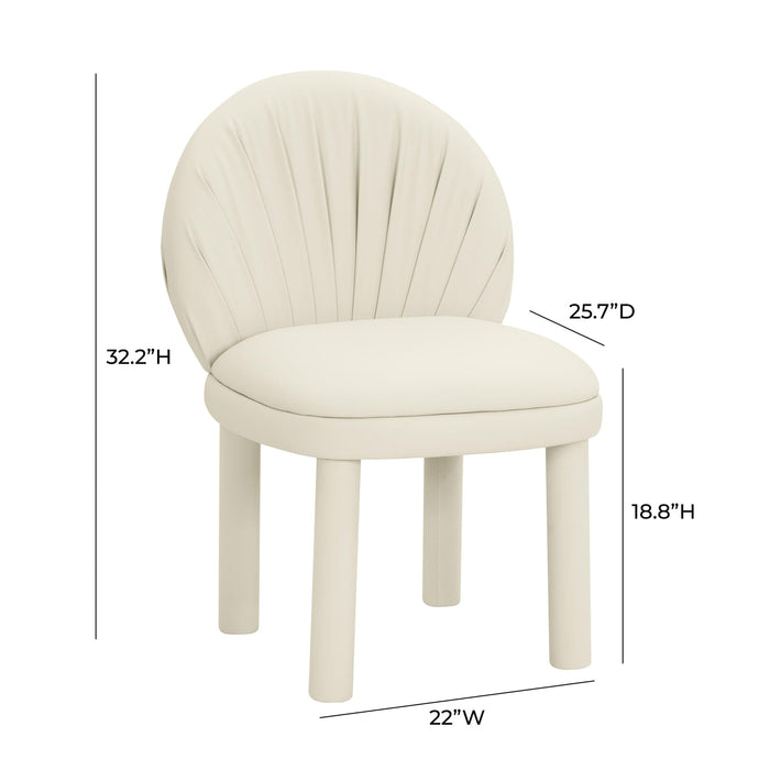 TOV Furniture Aliyah Vegan Leather Dining Chair