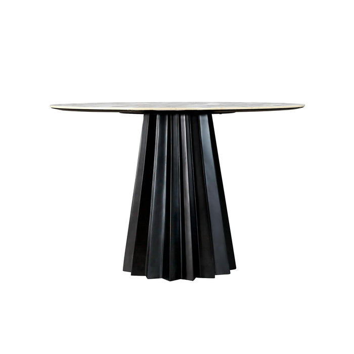 TOV Furniture Jimena Marble Ceramic 47" Round Dining Table