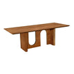 TOV Furniture Satra Walnut Rectangular Dining Table