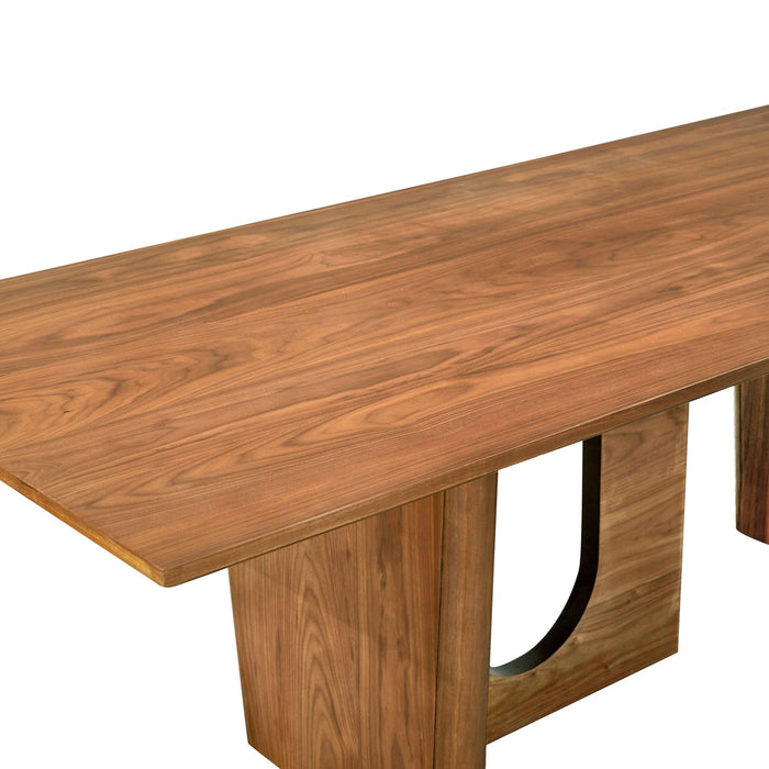 TOV Furniture Satra Walnut Rectangular Dining Table