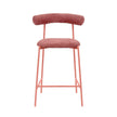 TOV Furniture Liliana Velvet Counter Stool