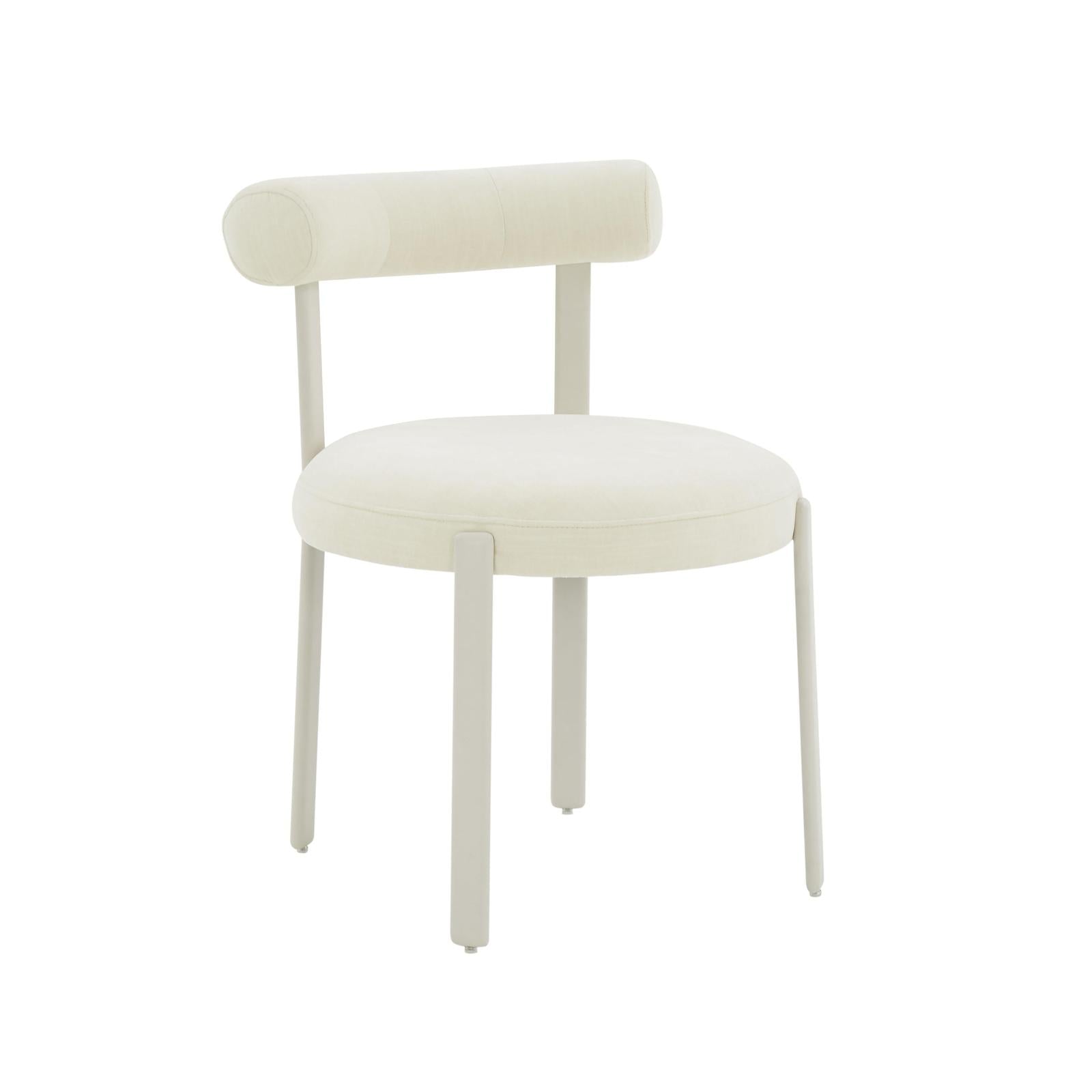 TOV Furniture Margaret Chenille Bolster Back Dining Chair