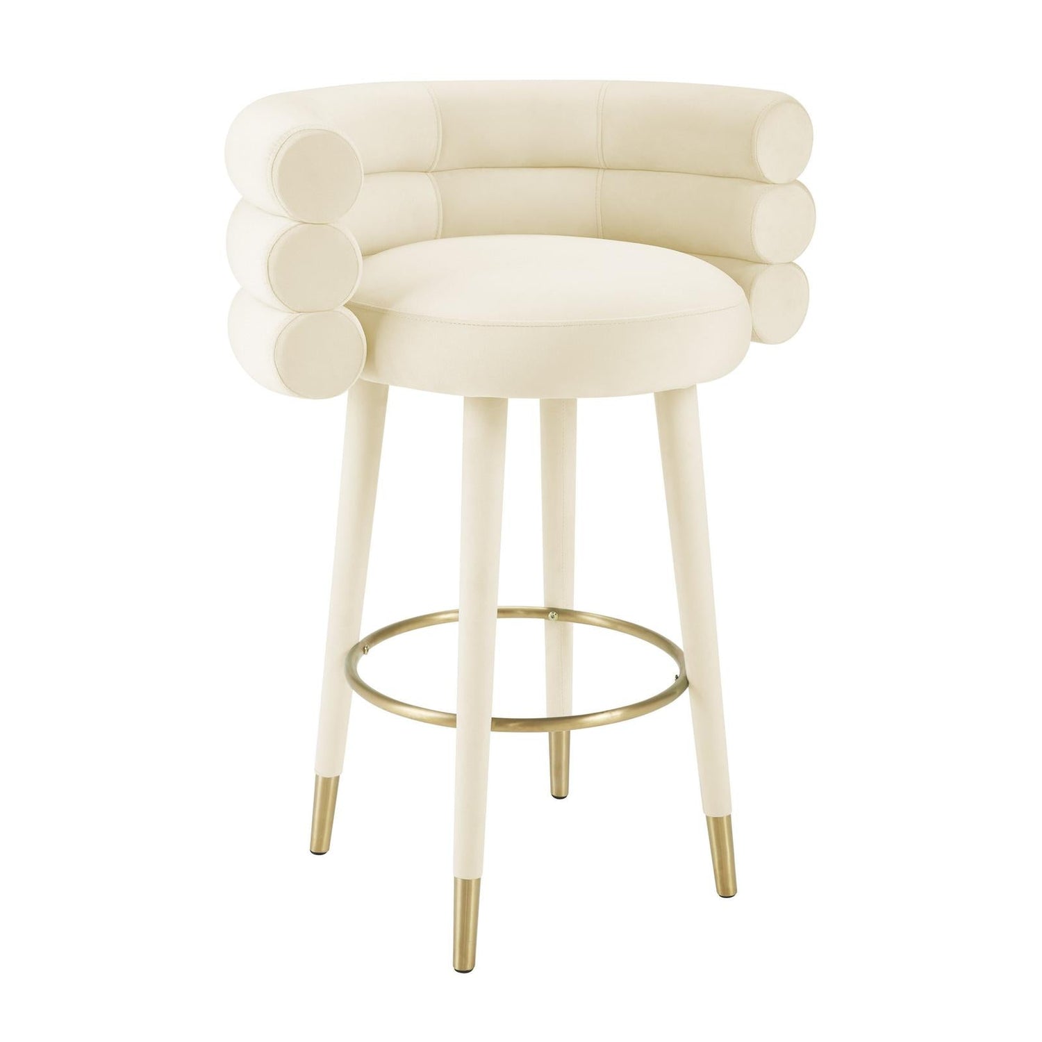TOV Furniture Betty Performance Velvet Bar Stool