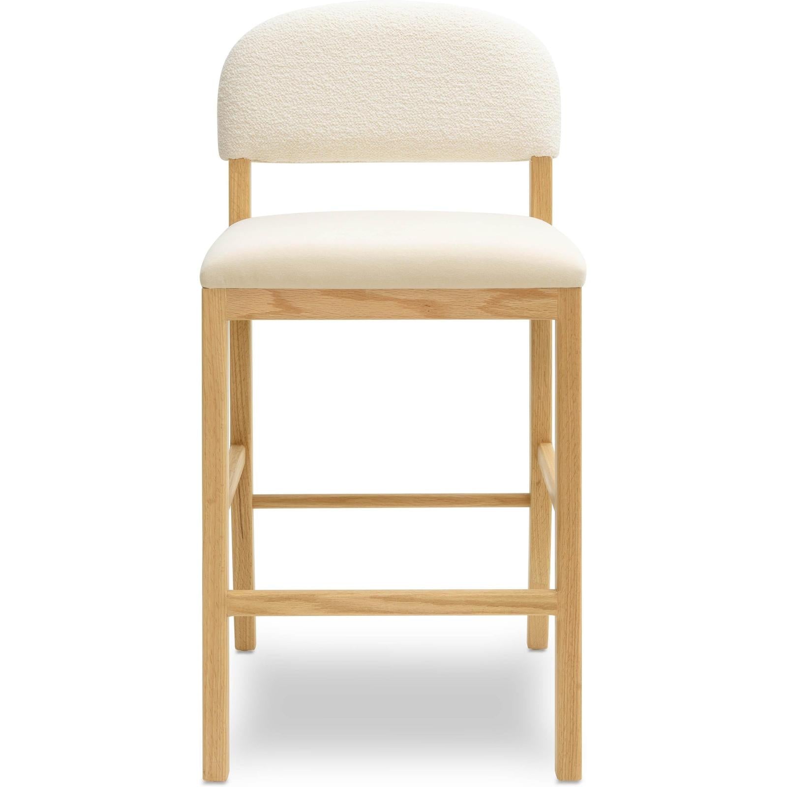 TOV Furniture Calla Performance Velvet Counter Stool