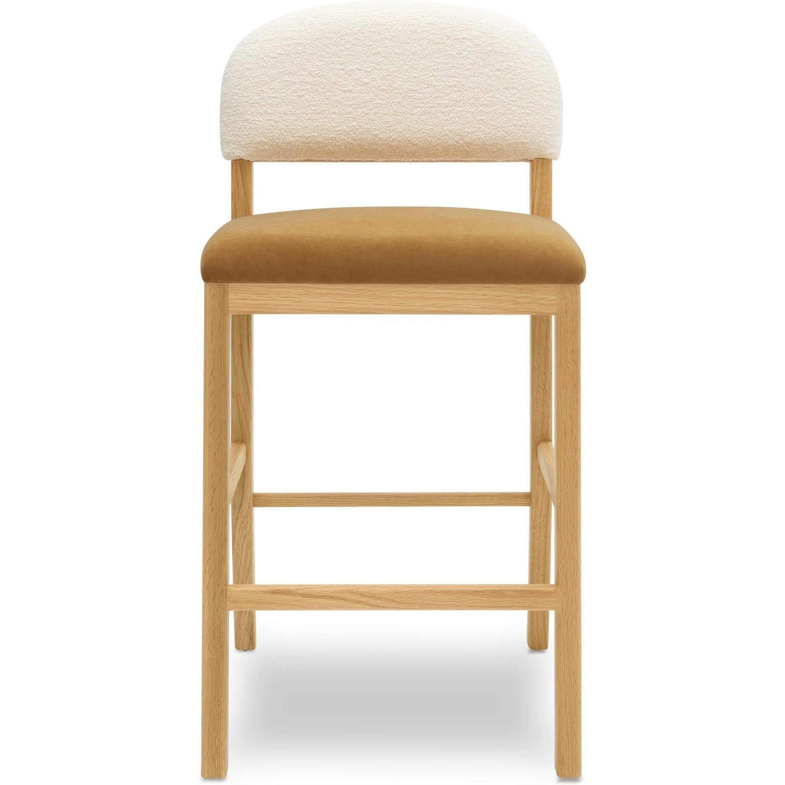 TOV Furniture Calla Performance Velvet Counter Stool