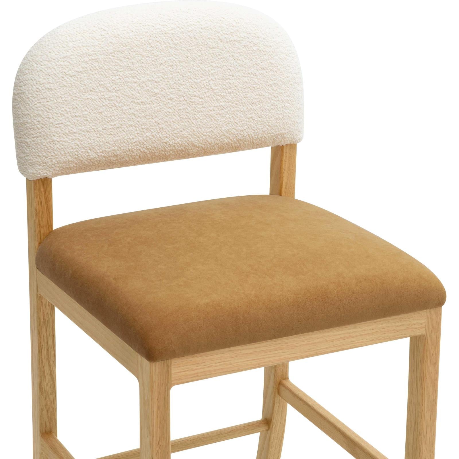 TOV Furniture Calla Performance Velvet Counter Stool
