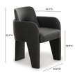 TOV Furniture Leo Vegan Leather Dining Chair