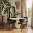 TOV Furniture Zinea Performance Textured Velvet Dining Chair