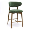 TOV Furniture Zinea Performance Textured Velvet Counter Stool