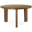 TOV Furniture Oani Walnut and Glass Dining Table