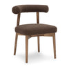 TOV Furniture Spara Chocolate Brown Performance Boucle Side Chair