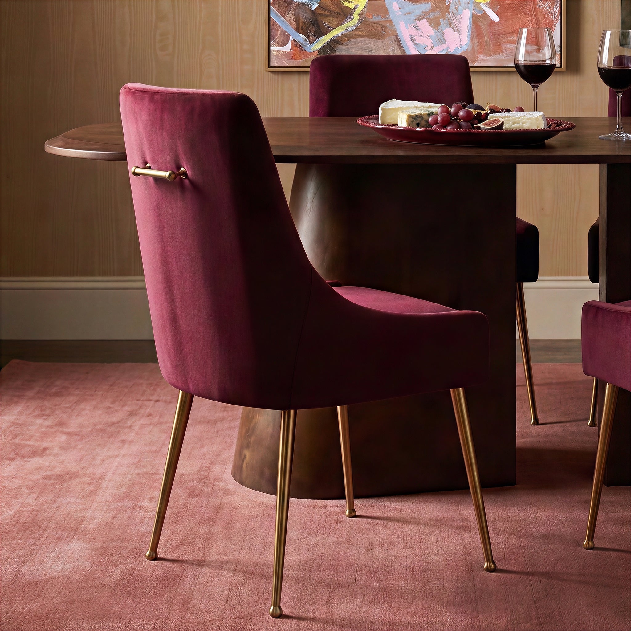 TOV Furniture Beatrix Performance Velvet Dining Chair
