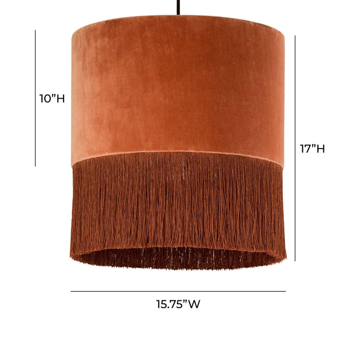 TOV Furniture Atolla Brick Tassel Pendant