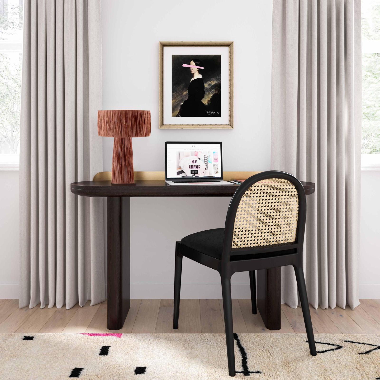 TOV Furniture Shelby Raffia Table Lamp
