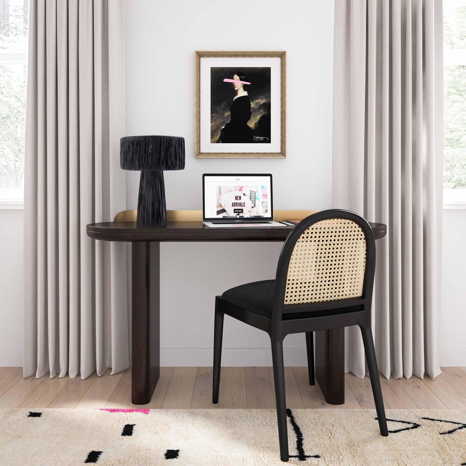 TOV Furniture Shelby Raffia Table Lamp
