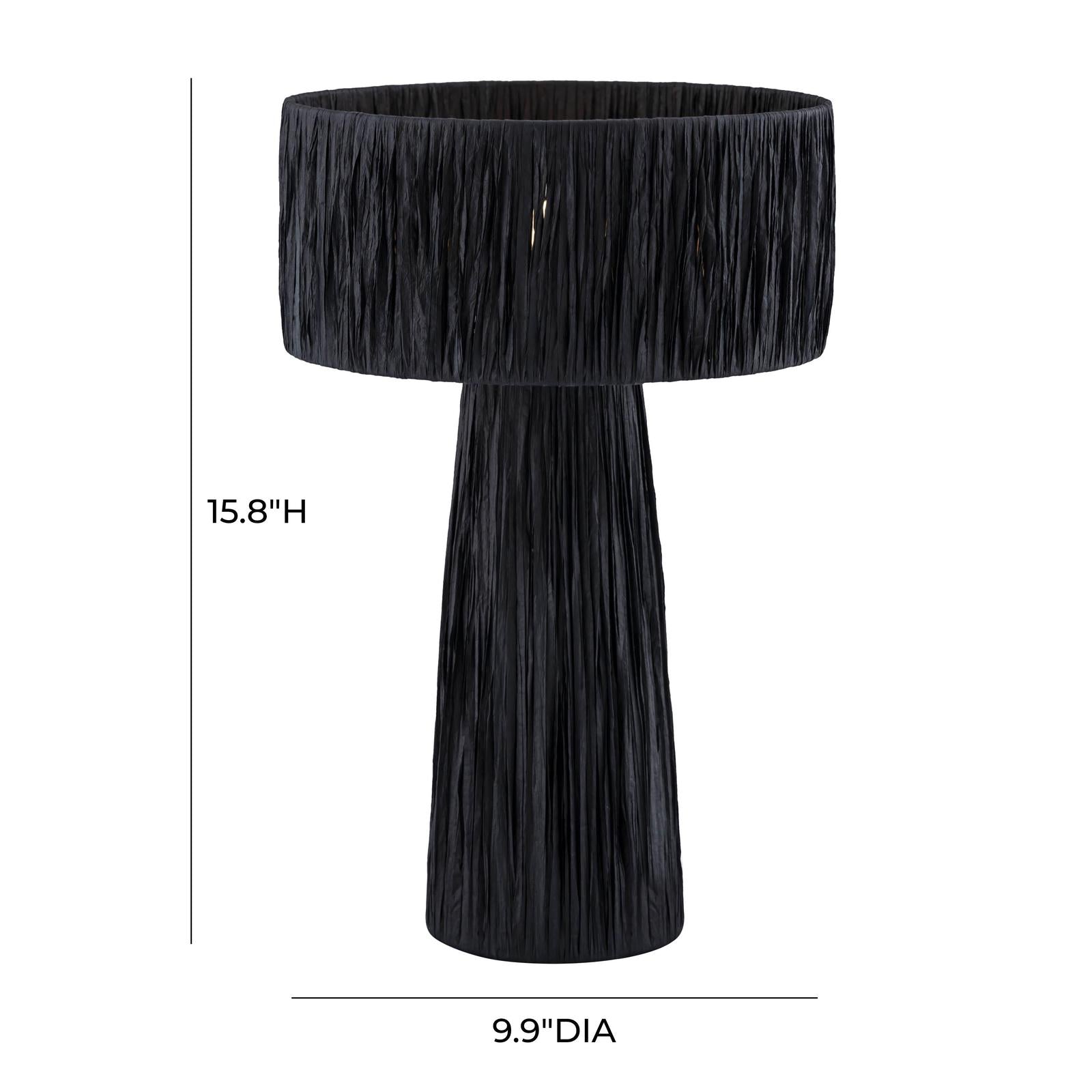 TOV Furniture Shelby Raffia Table Lamp