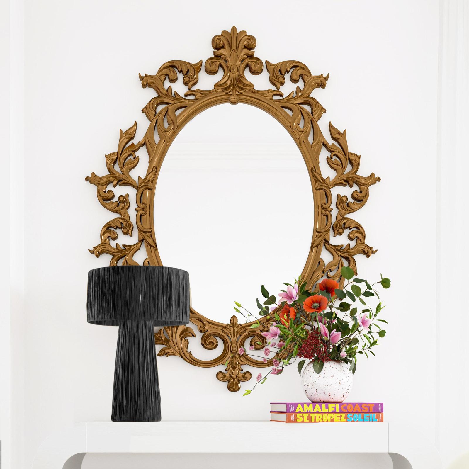 TOV Furniture Shelby Raffia Table Lamp
